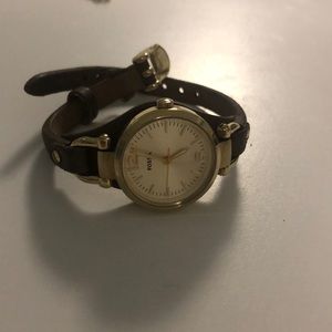 Brown Fossil Watch